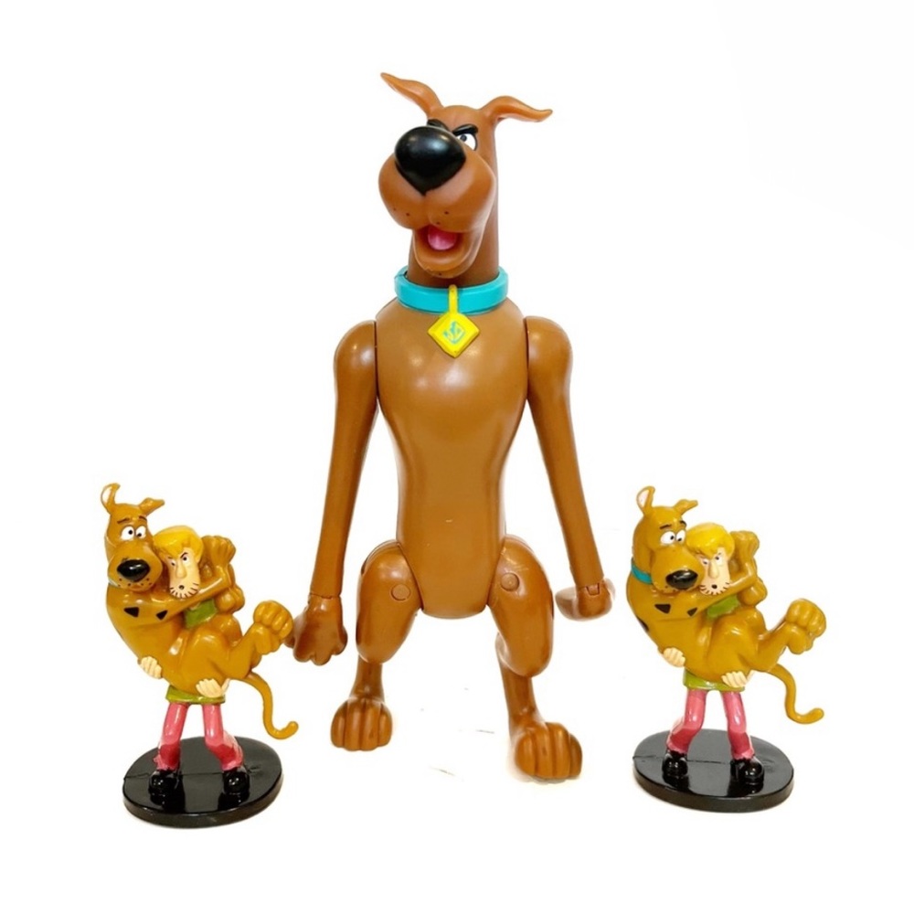 Scooby Doo Hanna Barbera Jointed Action Figure Toy Vintage 1998 Shaggy Figurines